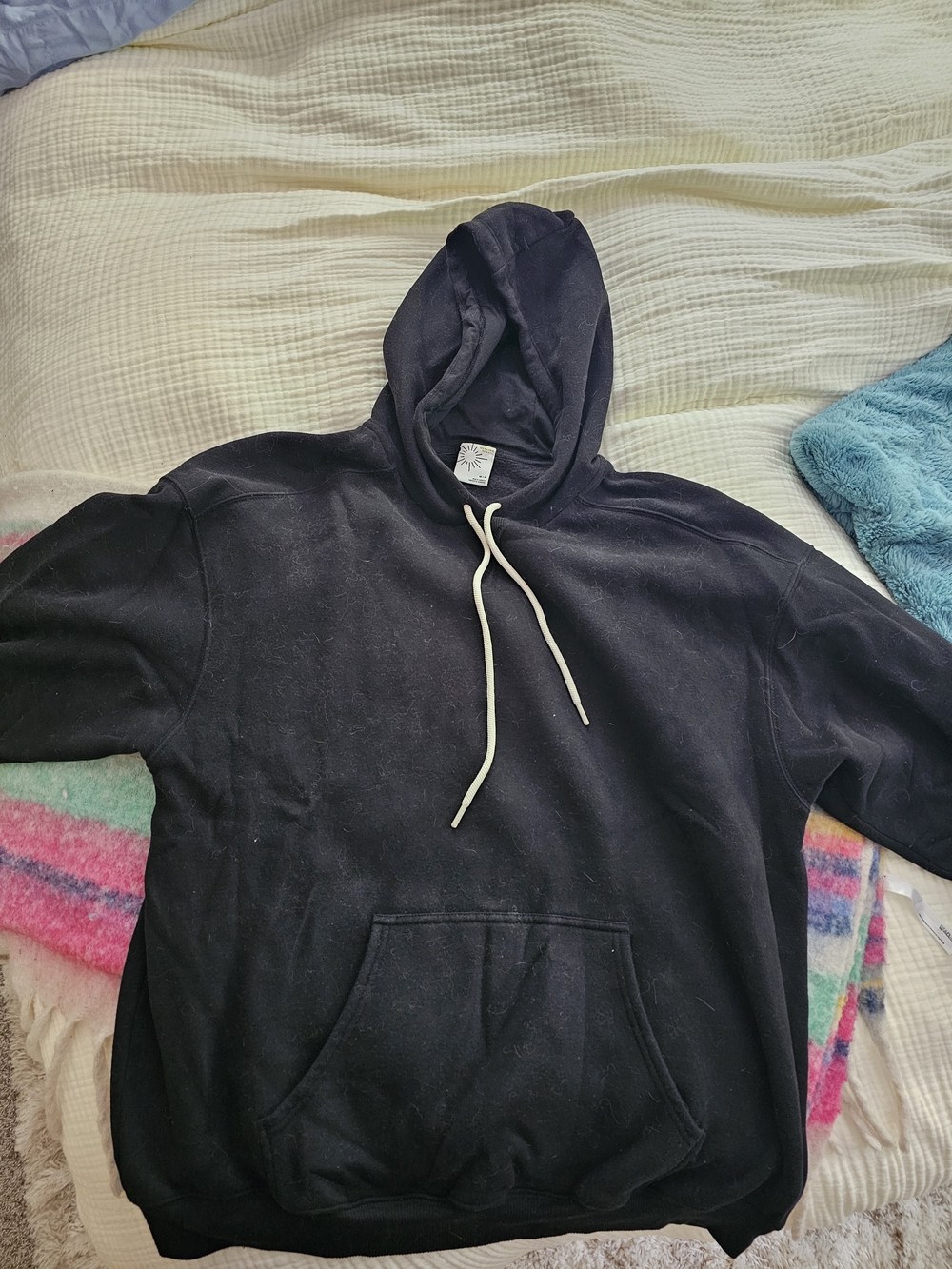 Aerie OFFLINE Black Pullover Hoodie Women's Medium